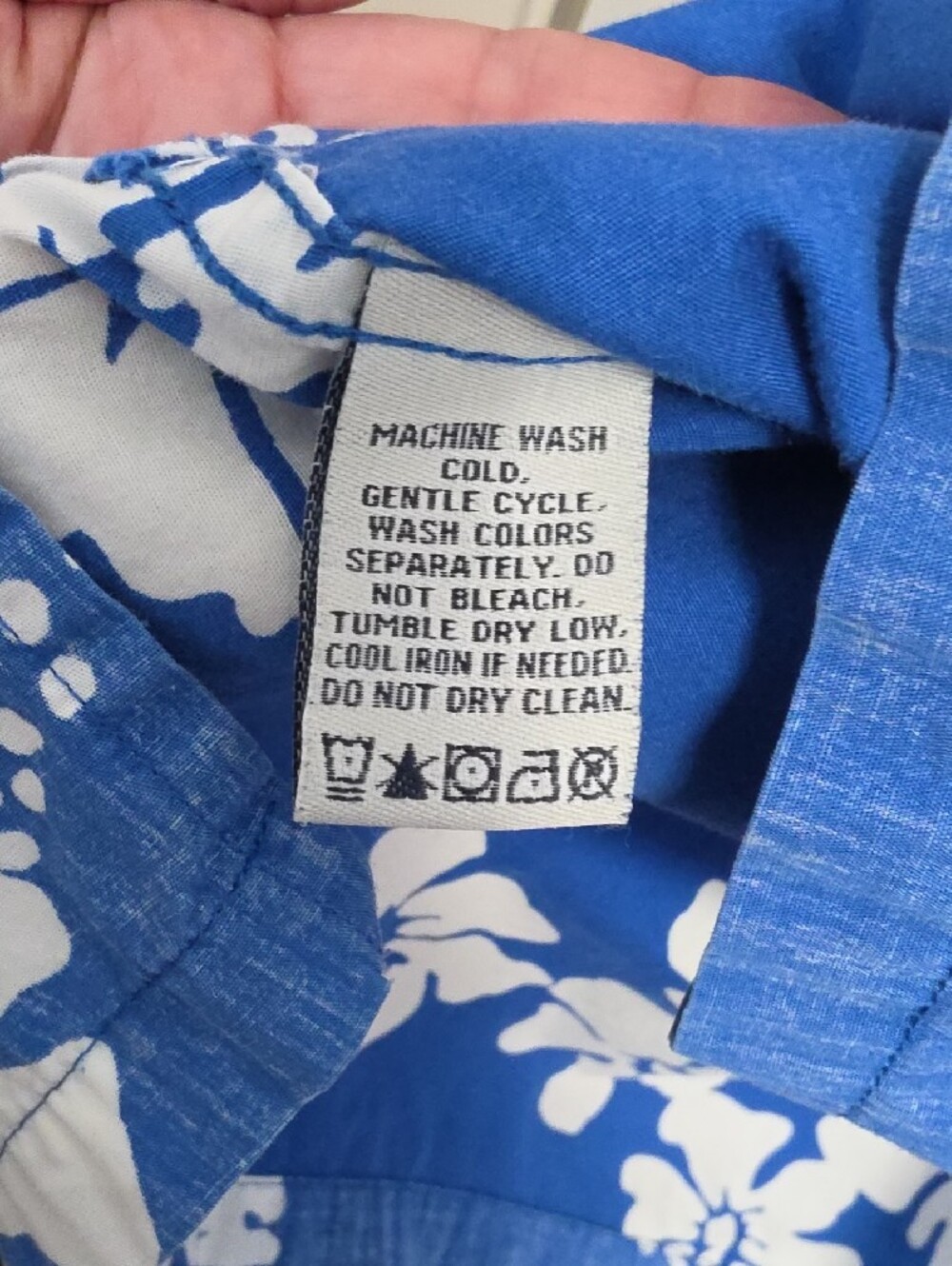 reyn spooner LA Dodgers Blue Floral Button-Down Shirt 2XL - Picture 5 of 8
